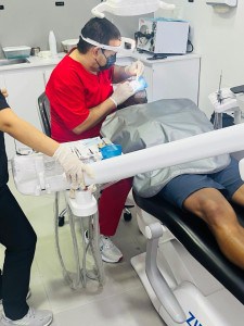 root canal and crown in Colombia