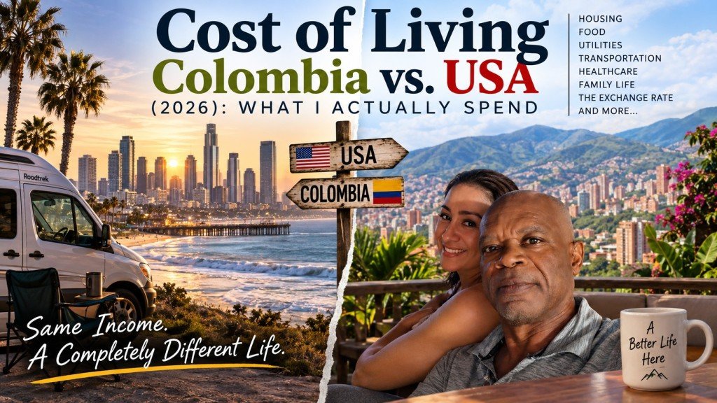 Cost of Living in Colombia vs USA (2026): What I Actually Spend
